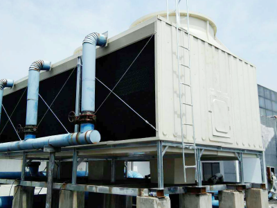 安徽皖通管業有限公司150T冷卻塔安裝調試